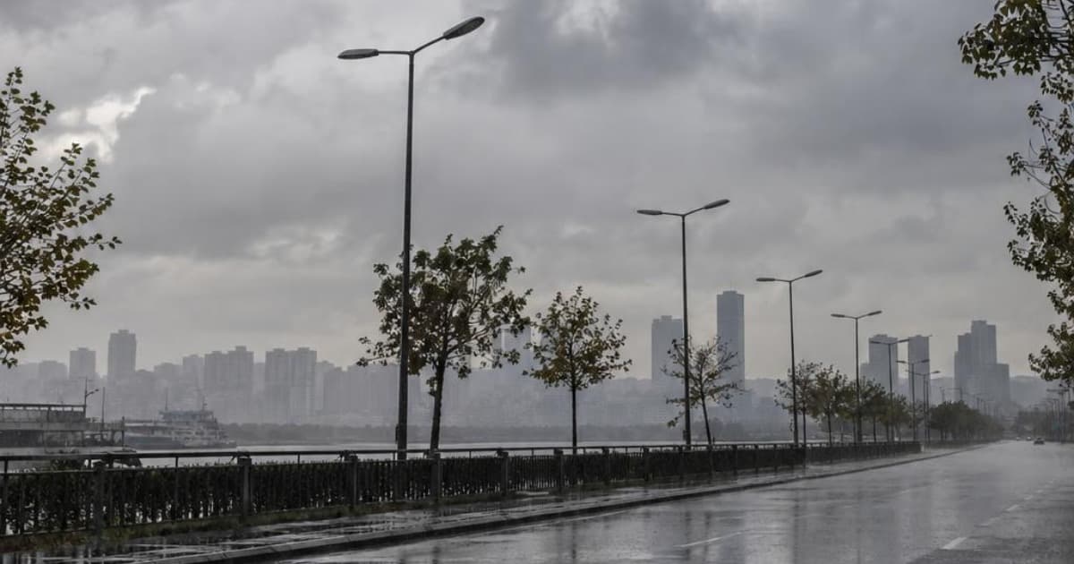 Meteoroloji Dairesi'nden yer yer sağanak yağış uyarısı geldi