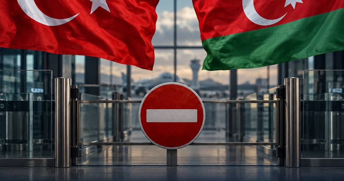 Azerbaycan'dan 31 Türk Vatandaşına Giriş Yasağı Kararı