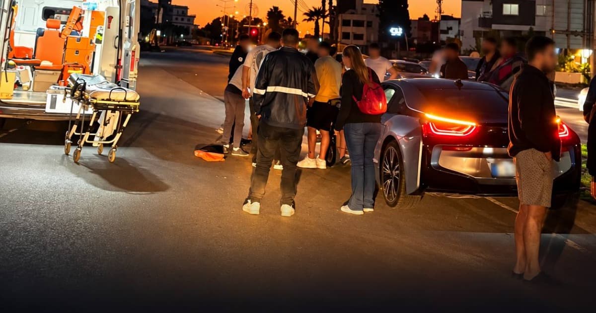 Gönyeli Sis-Mar Önünde Meydana Gelen Yaya Kazası Korkuttu