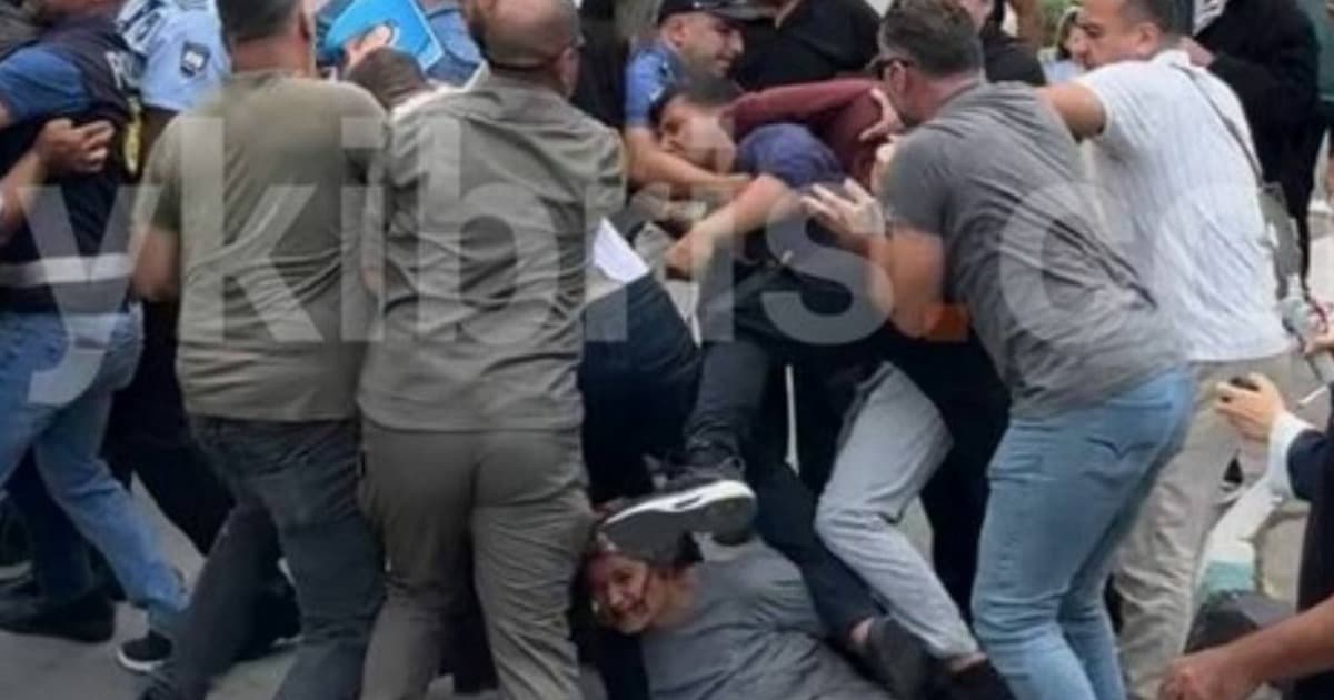 Filo faciası davasında mahkeme çıkışı arbede yaşandı