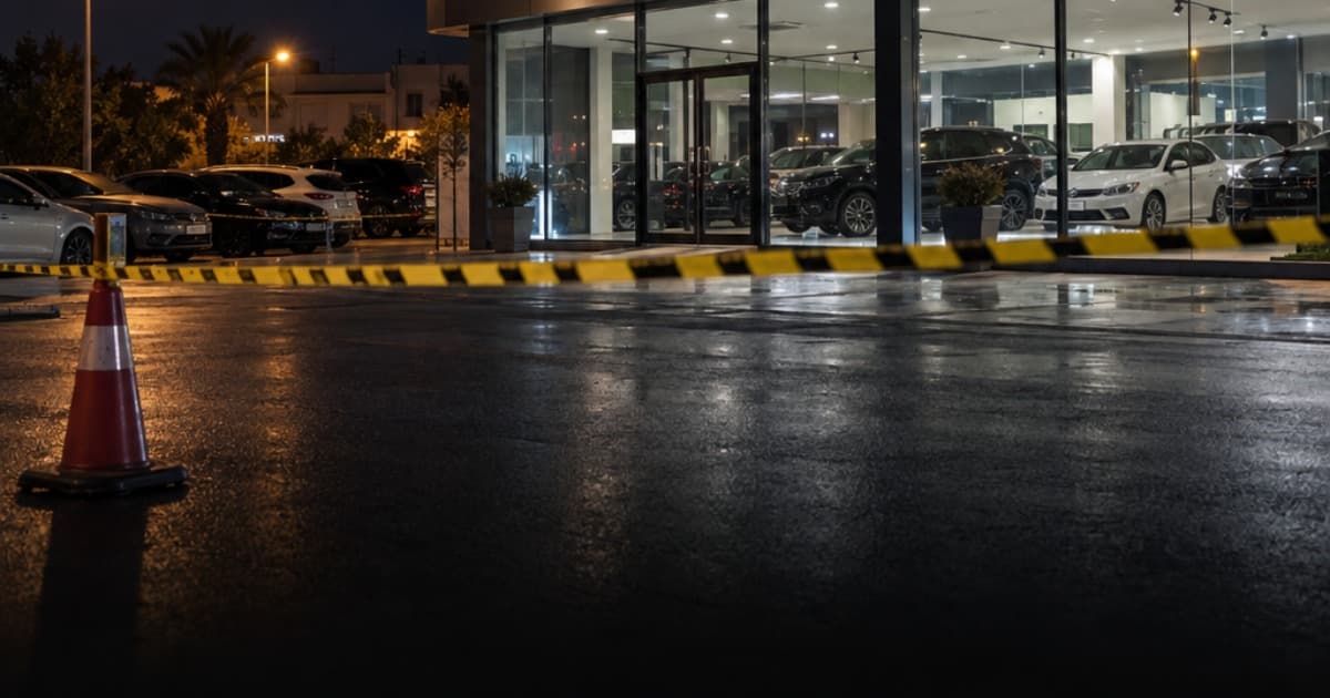Lefkoşa'da bir oto galeriye yönelik silahlı saldırı planı polis operasyonuyla önlendi